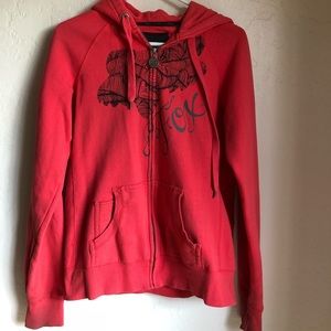 FOX zip-up hoodie